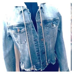 Denim Jacket w/ Hoodie